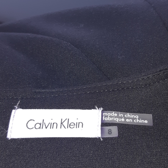 Calvin klein women's empire black Dress Size 8 - Picture 15 of 16